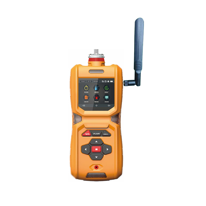 无线传输泵吸便携式六合一气体检测报警仪